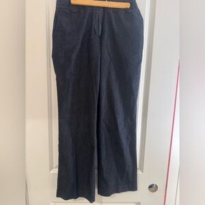 LOFT Dark Indigo Flare Jeans